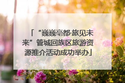 “巍巍亳都·旅见未来”管城回族区旅游资源推介活动成功举办
